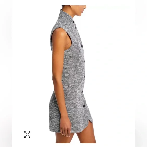 rag & bone Slade Tweed Mini Dress Sz 0 - Picture 4 of 15